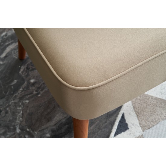 Wing Chair Layla - Cream Cream Wing Chair Layla - Cream Cream