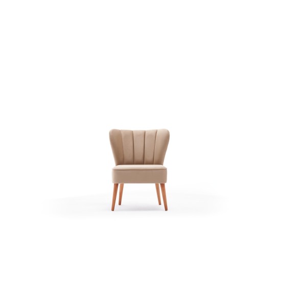 Wing Chair Layla - Cream Cream Wing Chair Layla - Cream Cream