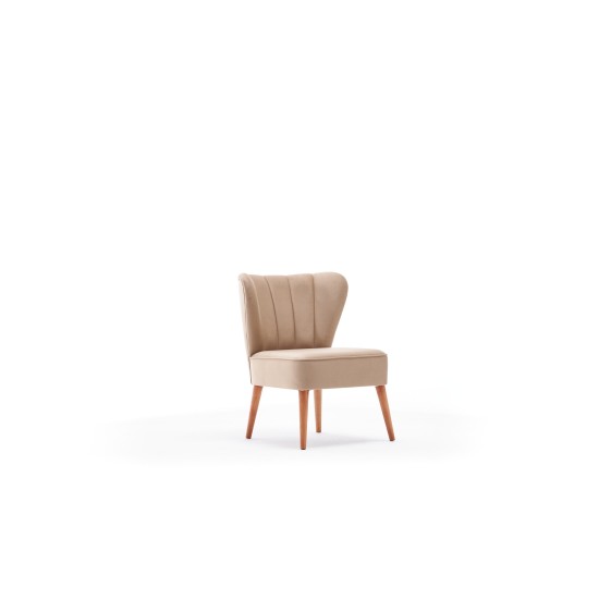 Wing Chair Layla - Cream Cream Wing Chair Layla - Cream Cream