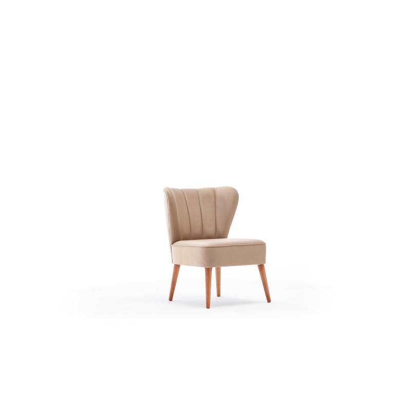 Wing Chair Layla - Cream Cream
