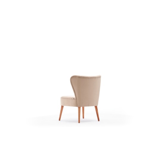 Wing Chair Layla - Cream Cream Wing Chair Layla - Cream Cream