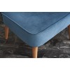 Atelier del Sofa Wing Chair Layla - Blue Blue