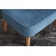 Wing Chair Layla - Blue Blue Atelier del Sofa Wing Chair Layla - Blue Blue