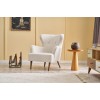 Atelier del Sofa Wing Chair Karina Prestij - Cream Cream
