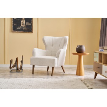 Wing Chair Karina Prestij - Cream Cream