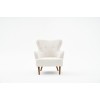 Atelier del Sofa Wing Chair Karina Prestij - Cream Cream