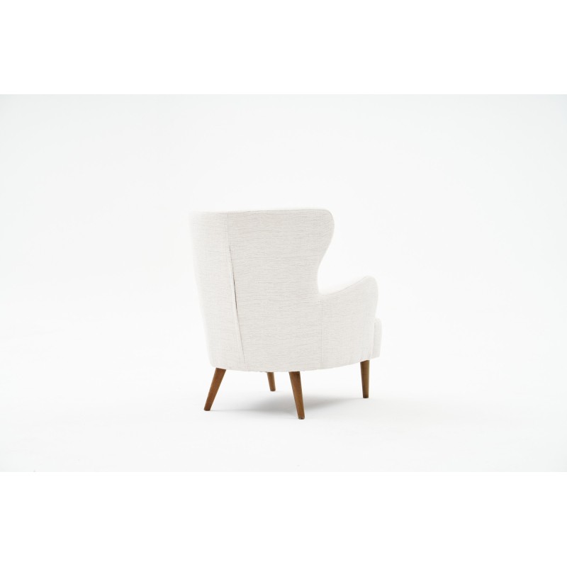 Atelier del Sofa Wing Chair Karina Prestij - Cream Cream