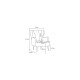 Atelier del Sofa Wing Chair Karina Prestij - Cream Cream