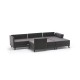 Corner Sofa-Bed Eris - Anthracite Anthracite Atelier del Sofa Corner Sofa-Bed Eris - Anthracite Anthracite