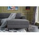 Corner Sofa-Bed Eris - Anthracite Anthracite Atelier del Sofa Corner Sofa-Bed Eris - Anthracite Anthracite