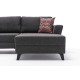 Corner Sofa-Bed Eris - Anthracite Anthracite Atelier del Sofa Corner Sofa-Bed Eris - Anthracite Anthracite