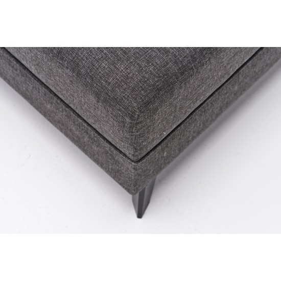 Corner Sofa-Bed Eris - Anthracite Anthracite Atelier del Sofa Corner Sofa-Bed Eris - Anthracite Anthracite