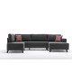 Γωνιακός Καναπές Efsun - 300x202x78εκ - Χρώμα Ανθρακί Γωνιακός Καναπές Efsun - 300x202x78εκ - Χρώμα Ανθρακί