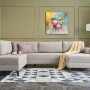 Corner Sofa-Bed Eris - Cream Cream