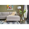 Atelier del Sofa Corner Sofa-Bed Eris - Cream Cream