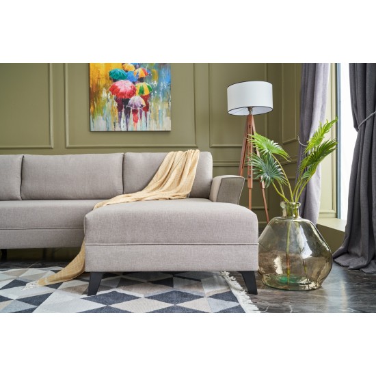 Corner Sofa-Bed Eris - Cream Cream Atelier del Sofa Corner Sofa-Bed Eris - Cream Cream