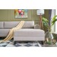 Γωνιακός Καναπές Κρεβάτι - Belen - Χρώμα Cream - 300x202x78εκ Γωνιακός Καναπές Κρεβάτι - Belen - Χρώμα Cream - 300x202x78εκ