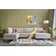 Γωνιακός Καναπές Efsun - 300x202x78εκ - Χρώμα Cream Γωνιακός Καναπές Efsun - 300x202x78εκ - Χρώμα Cream