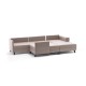 Γωνιακός Καναπές Efsun - 300x202x78εκ - Χρώμα Cream Γωνιακός Καναπές Efsun - 300x202x78εκ - Χρώμα Cream