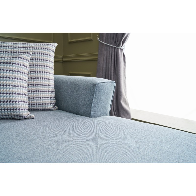 Atelier del Sofa Corner Sofa-Bed Eris - Blue Blue