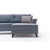 Atelier del Sofa Corner Sofa-Bed Eris - Blue Blue