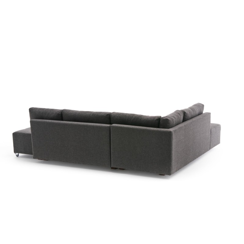 Atelier del Sofa Corner Sofa-Bed Manama Corner Sofa Bed Left - Anthracite Anthracite
