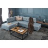 Atelier del Sofa Corner Sofa-Bed Manama Corner Sofa Bed Left - Light Blue Light Blue