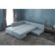 Corner Sofa-Bed Manama Corner Sofa Bed Left - Light Blue Light Blue Atelier del Sofa Corner Sofa-Bed Manama Corner Sofa Bed Left - Light Blue Light Blue