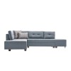 Atelier del Sofa Corner Sofa-Bed Manama Corner Sofa Bed Left - Light Blue Light Blue
