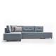 Corner Sofa-Bed Manama Corner Sofa Bed Left - Light Blue Light Blue Atelier del Sofa Corner Sofa-Bed Manama Corner Sofa Bed Left - Light Blue Light Blue
