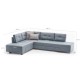 Corner Sofa-Bed Manama Corner Sofa Bed Left - Light Blue Light Blue Atelier del Sofa Corner Sofa-Bed Manama Corner Sofa Bed Left - Light Blue Light Blue