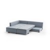 Atelier del Sofa Corner Sofa-Bed Manama Corner Sofa Bed Left - Light Blue Light Blue