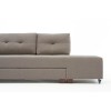 Atelier del Sofa Corner Sofa-Bed Manama Corner Sofa Bed Left - Cream Cream