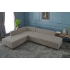 Atelier del Sofa Corner Sofa-Bed Manama Corner Sofa Bed Left - Cream Cream