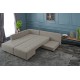 Atelier del Sofa Corner Sofa-Bed Manama Corner Sofa Bed Left - Cream Cream