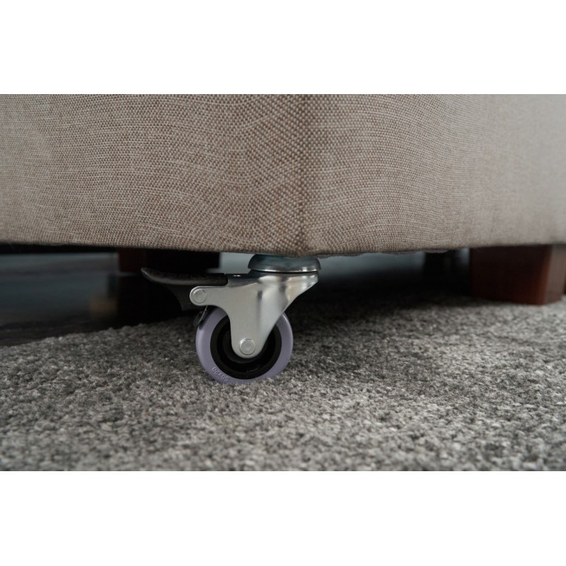 Atelier del Sofa Corner Sofa-Bed Manama Corner Sofa Bed Left - Cream Cream