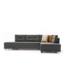Atelier del Sofa Corner Sofa-Bed Manama Corner Sofa Bed Right - Anthracite Anthracite