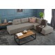 Corner Sofa-Bed Manama Corner Sofa Bed Right - Cream Cream Atelier del Sofa Corner Sofa-Bed Manama Corner Sofa Bed Right - Cream Cream