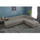 Corner Sofa-Bed Manama Corner Sofa Bed Right - Cream Cream Atelier del Sofa Corner Sofa-Bed Manama Corner Sofa Bed Right - Cream Cream
