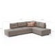 Corner Sofa-Bed Manama Corner Sofa Bed Right - Cream Cream Atelier del Sofa Corner Sofa-Bed Manama Corner Sofa Bed Right - Cream Cream