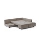 Corner Sofa-Bed Manama Corner Sofa Bed Right - Cream Cream Atelier del Sofa Corner Sofa-Bed Manama Corner Sofa Bed Right - Cream Cream