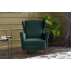 Atelier del Sofa Wing Chair Lola Berjer - Green Green