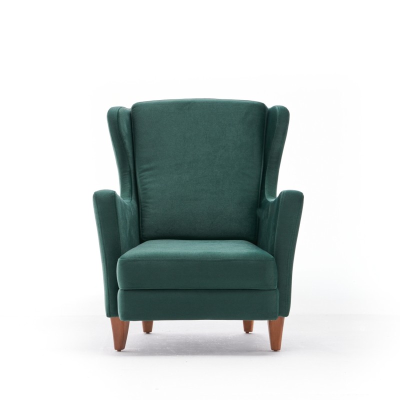 Atelier del Sofa Wing Chair Lola Berjer - Green Green
