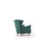Atelier del Sofa Wing Chair Lola Berjer - Green Green