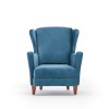 Atelier del Sofa Wing Chair Lola Berjer - Turquoise Turquoise