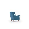 Atelier del Sofa Wing Chair Lola Berjer - Turquoise Turquoise