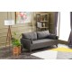 Atelier del Sofa 3-Seat Sofa Bella Sofa For 3 Pr - Anthracite Anthracite