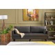 3-Seat Sofa-Bed Bella Sofa Bed - Anthracite Anthracite Atelier del Sofa 3-Seat Sofa-Bed Bella Sofa Bed - Anthracite Anthracite