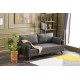 3-Seat Sofa-Bed Bella Sofa Bed - Anthracite Anthracite Atelier del Sofa 3-Seat Sofa-Bed Bella Sofa Bed - Anthracite Anthracite