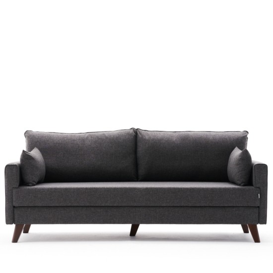 3-Seat Sofa-Bed Bella Sofa Bed - Anthracite Anthracite Atelier del Sofa 3-Seat Sofa-Bed Bella Sofa Bed - Anthracite Anthracite